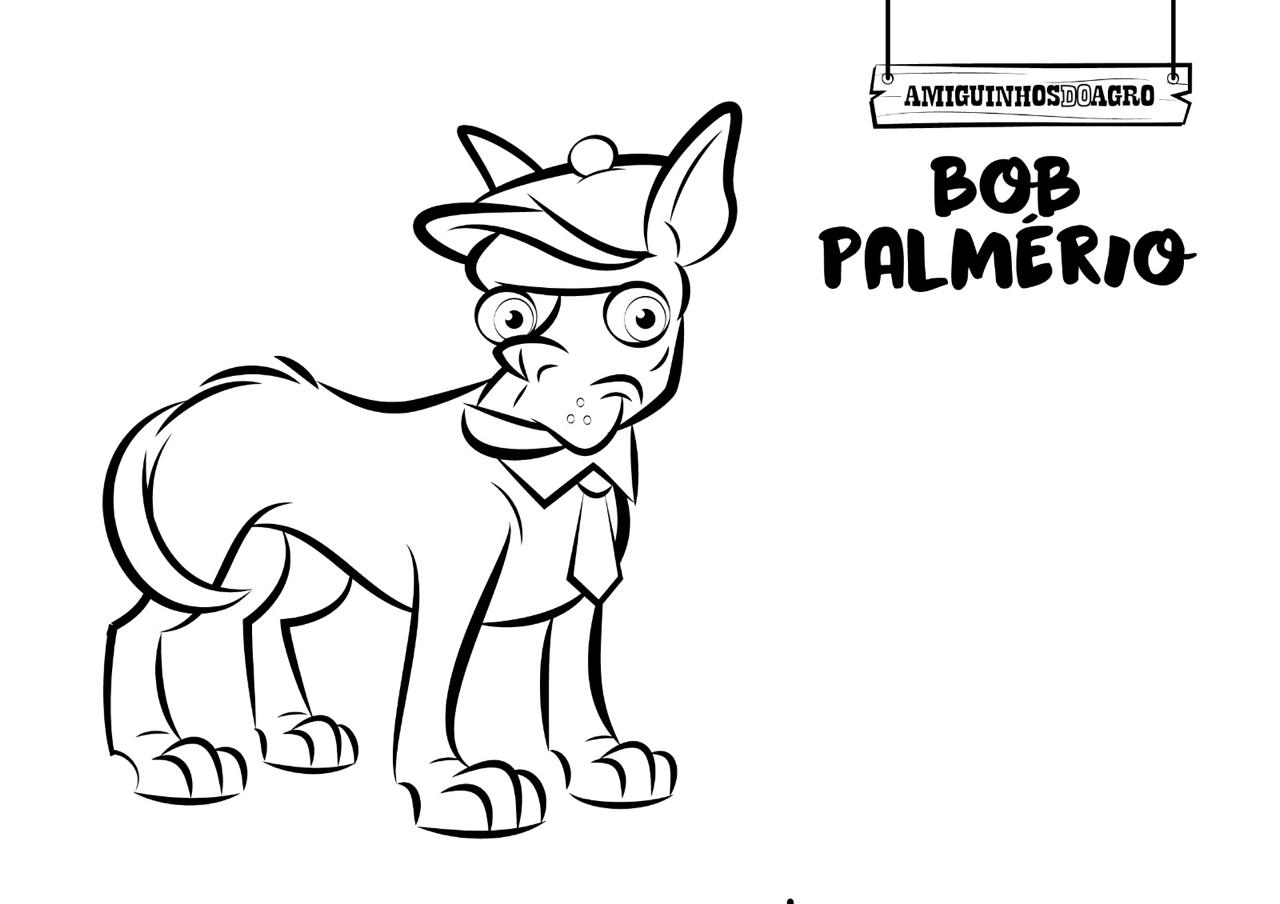 Bob Palmério para colorir