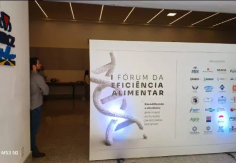 Participação Fórum da Eficiência Alimentar.