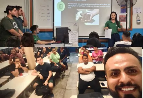 Alunos em ação!
