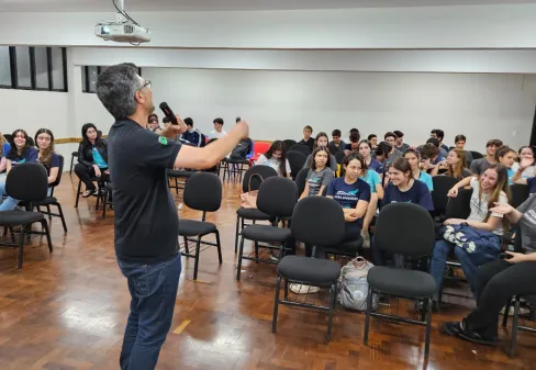 palestra Colégio Livre - Yudi